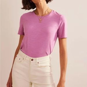 Boden Cotton Crew Neck Tshirt. Size L. NWT